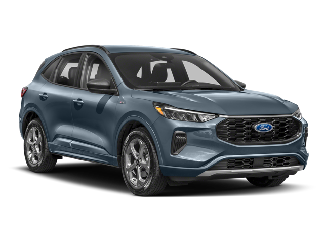 Front profile view of a grayish blue 2024 Ford Escape | Ford dealer in Suitland, MD | Banister Ford of Marlow Heights