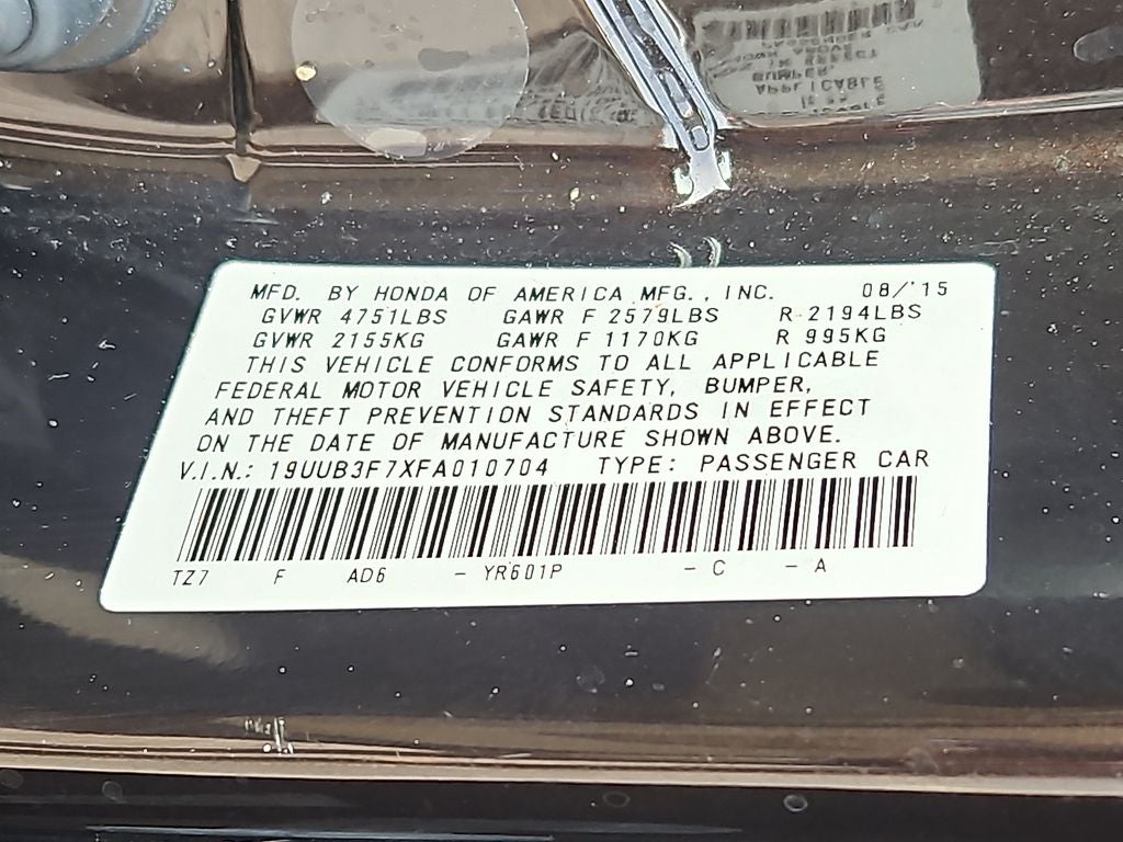 2015 Acura TLX V6 Advance