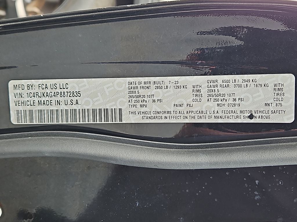 2023 Jeep Grand Cherokee L Altitude X