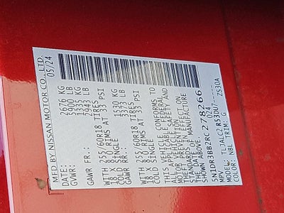 2024 Nissan Pathfinder SV