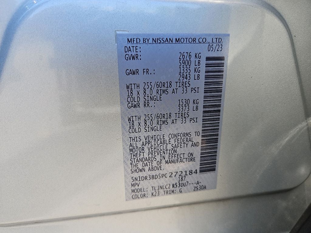 2023 Nissan Pathfinder SV