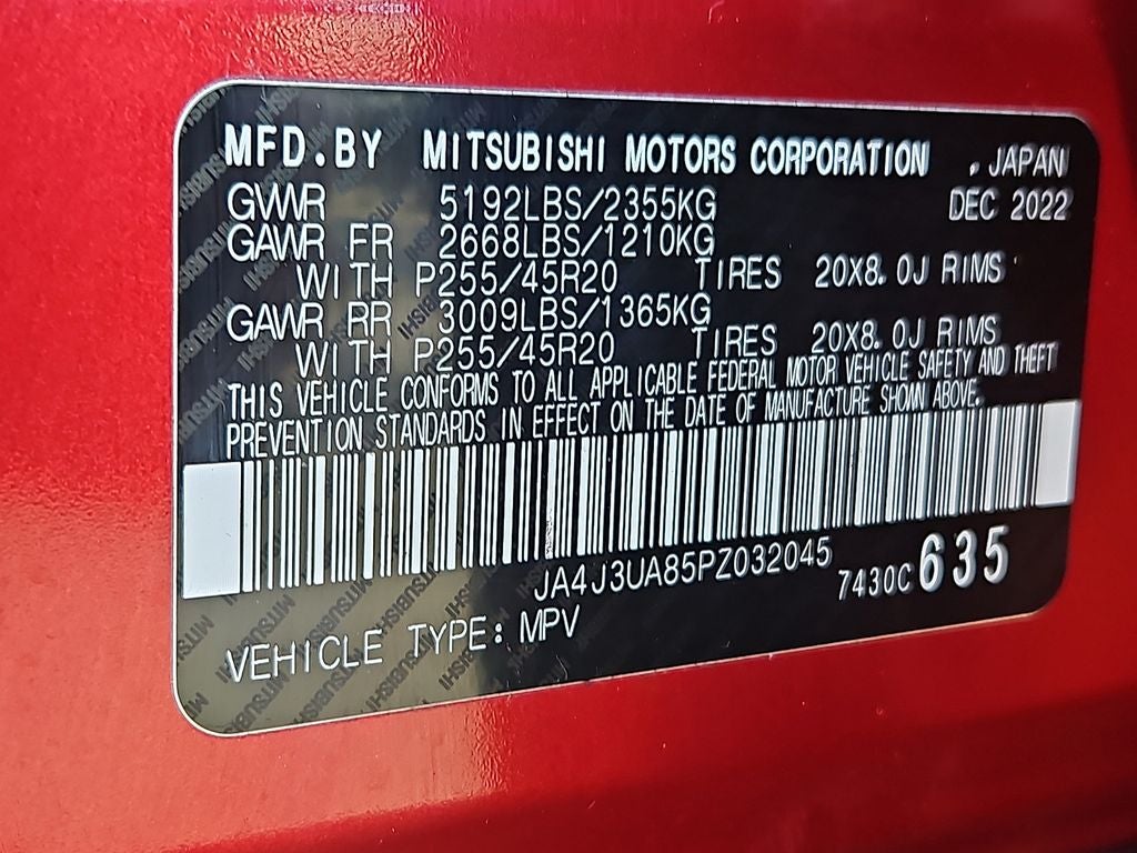 2023 Mitsubishi Outlander SE Black Edition