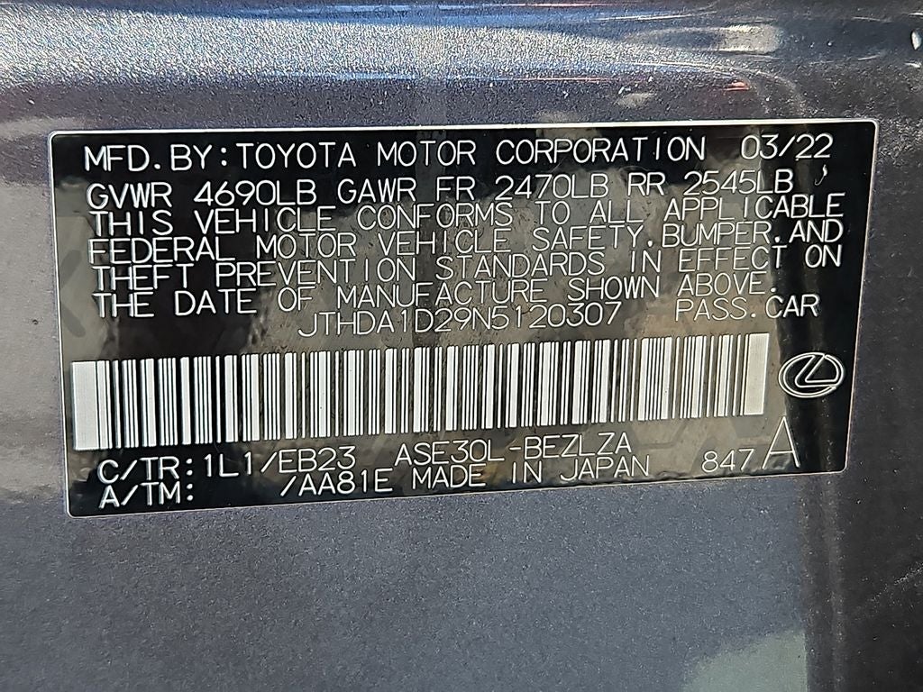 2022 Lexus IS 300 Base