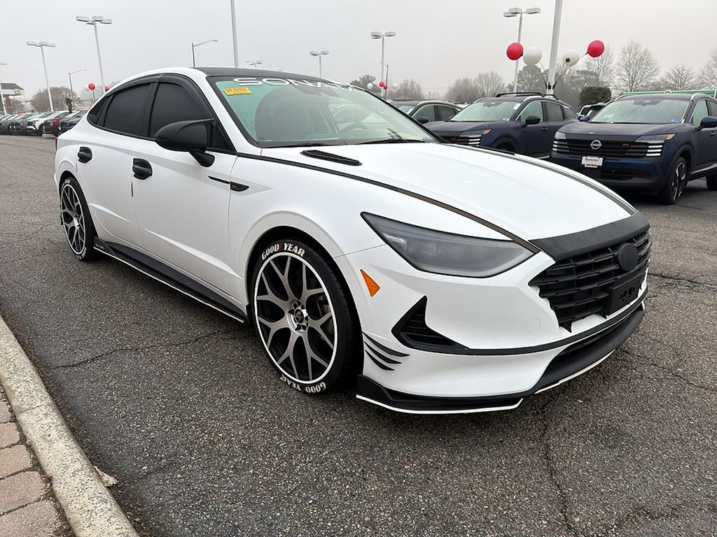 2023 Hyundai Sonata Hybrid Blue