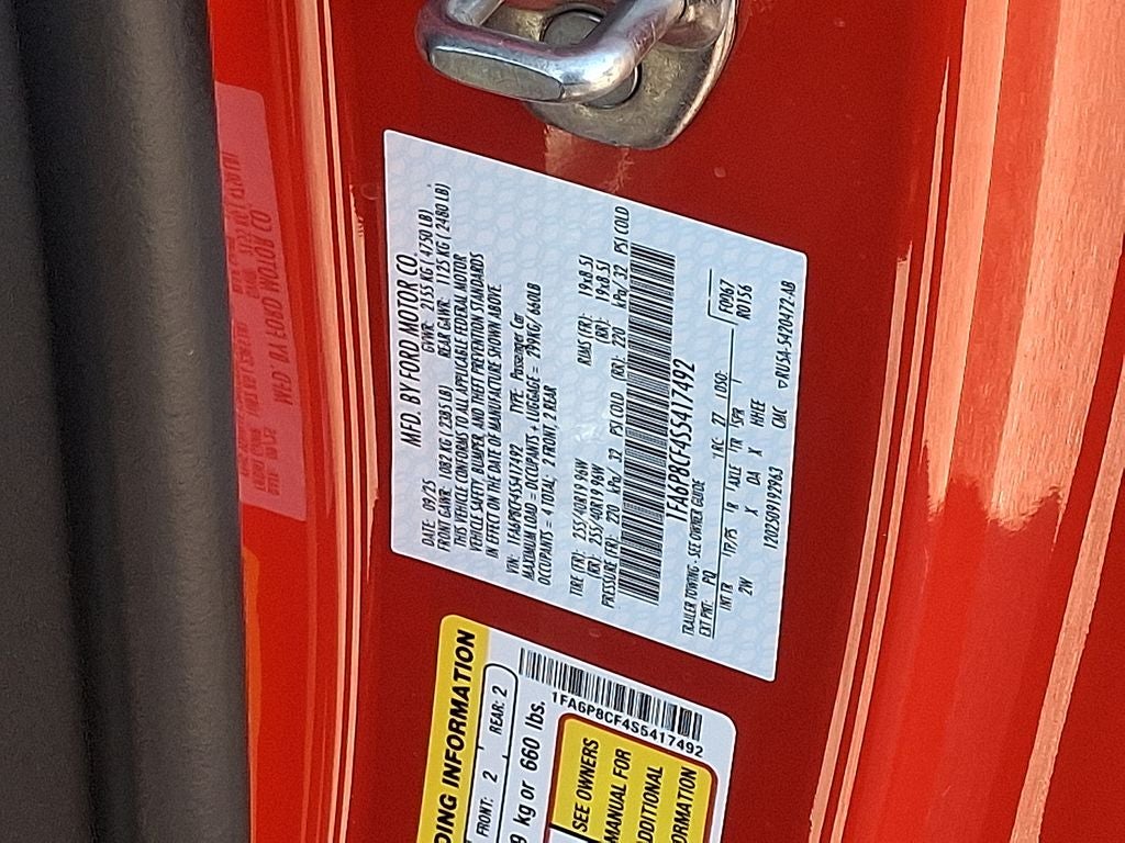 2025 Ford Mustang GT