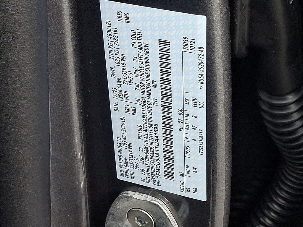 2026 Ford Escape Platinum