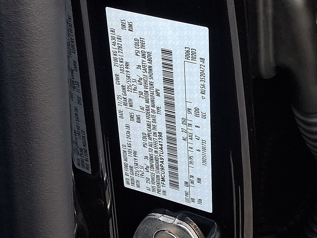 2026 Ford Escape ST-Line Elite