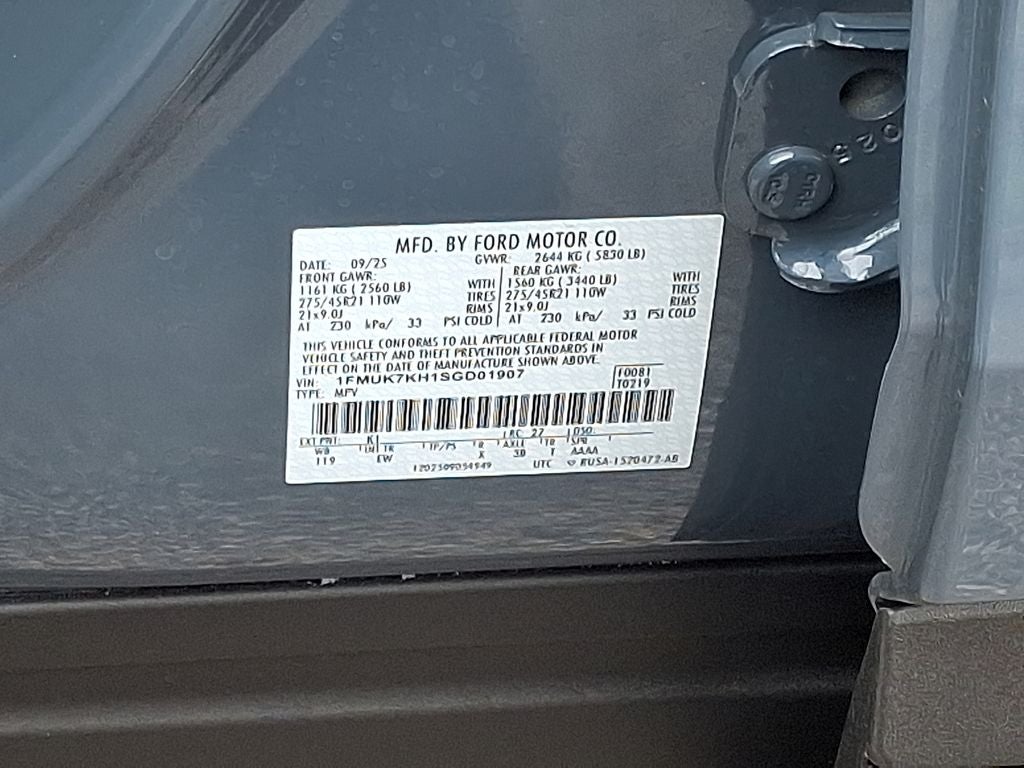 2025 Ford Explorer ST-Line