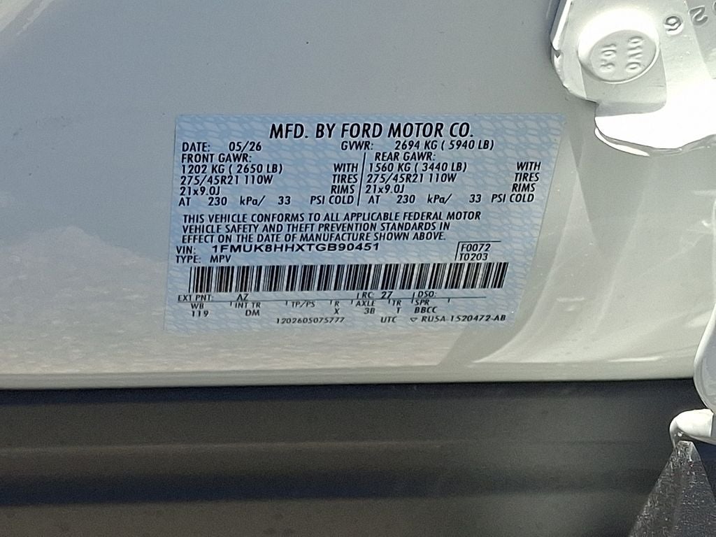2026 Ford Explorer Platinum