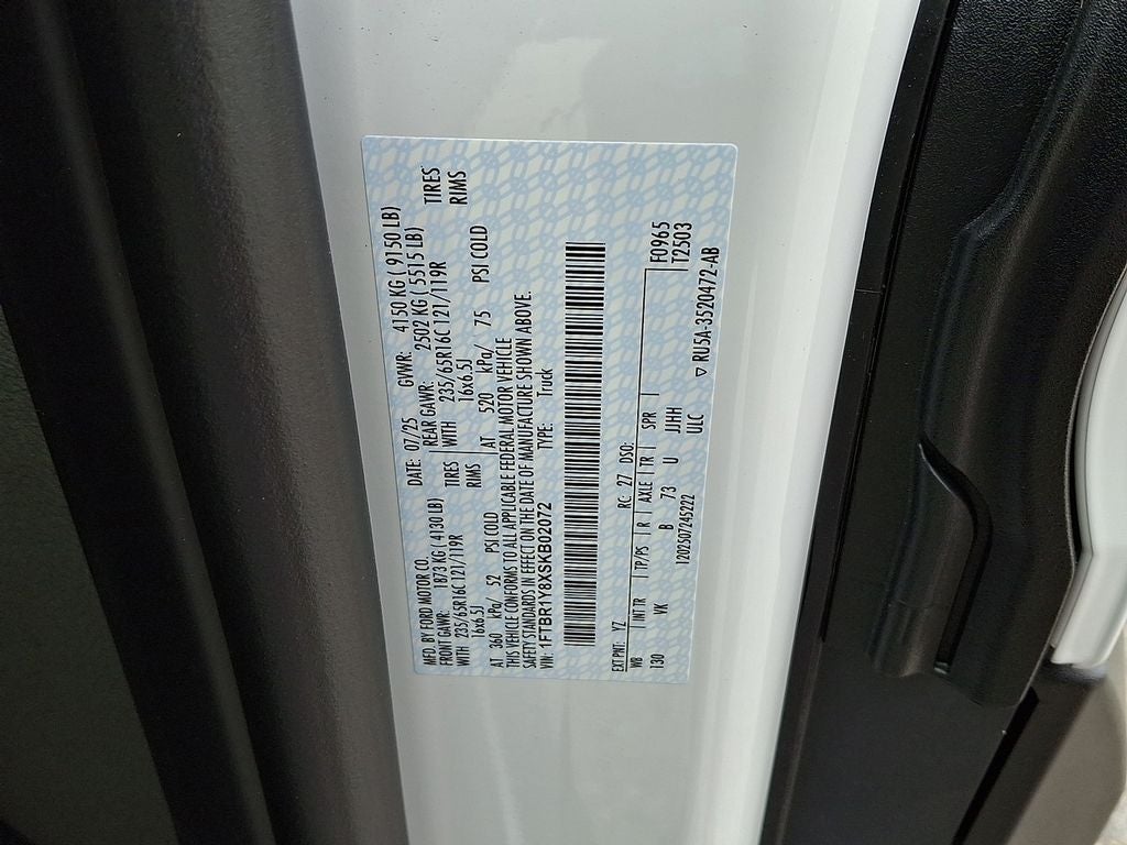 2025 Ford Transit Van Base