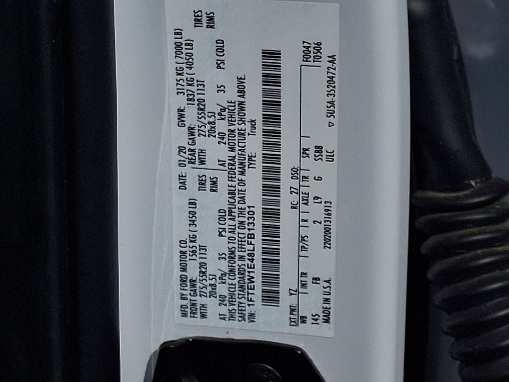2020 Ford F-150 XLT