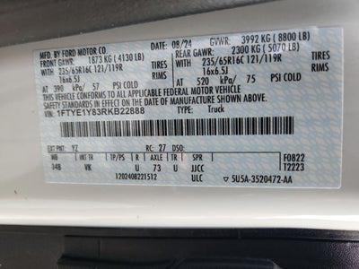 2024 Ford Transit Van Base