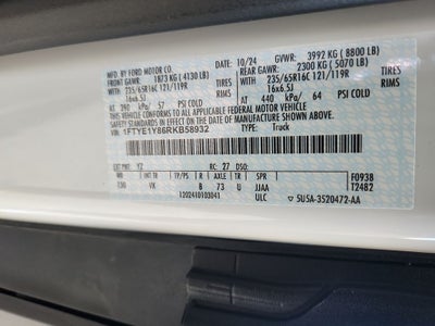 2024 Ford Transit Van Base