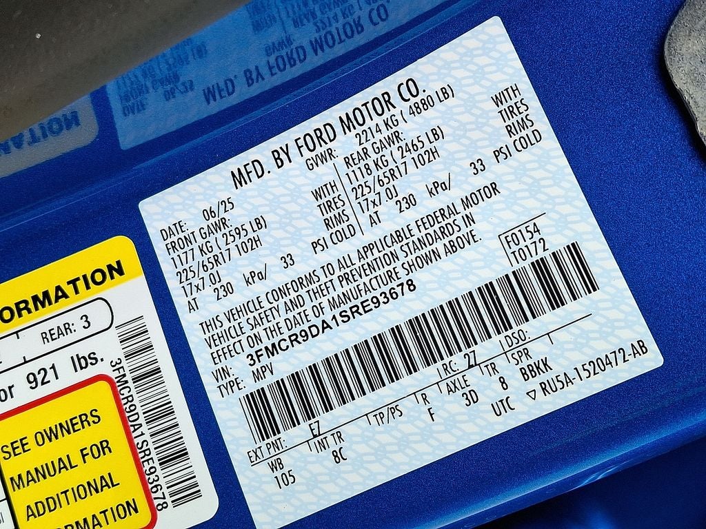 2025 Ford Bronco Sport Badlands