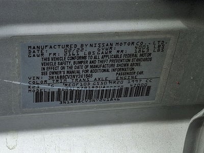 2022 Nissan Sentra SV