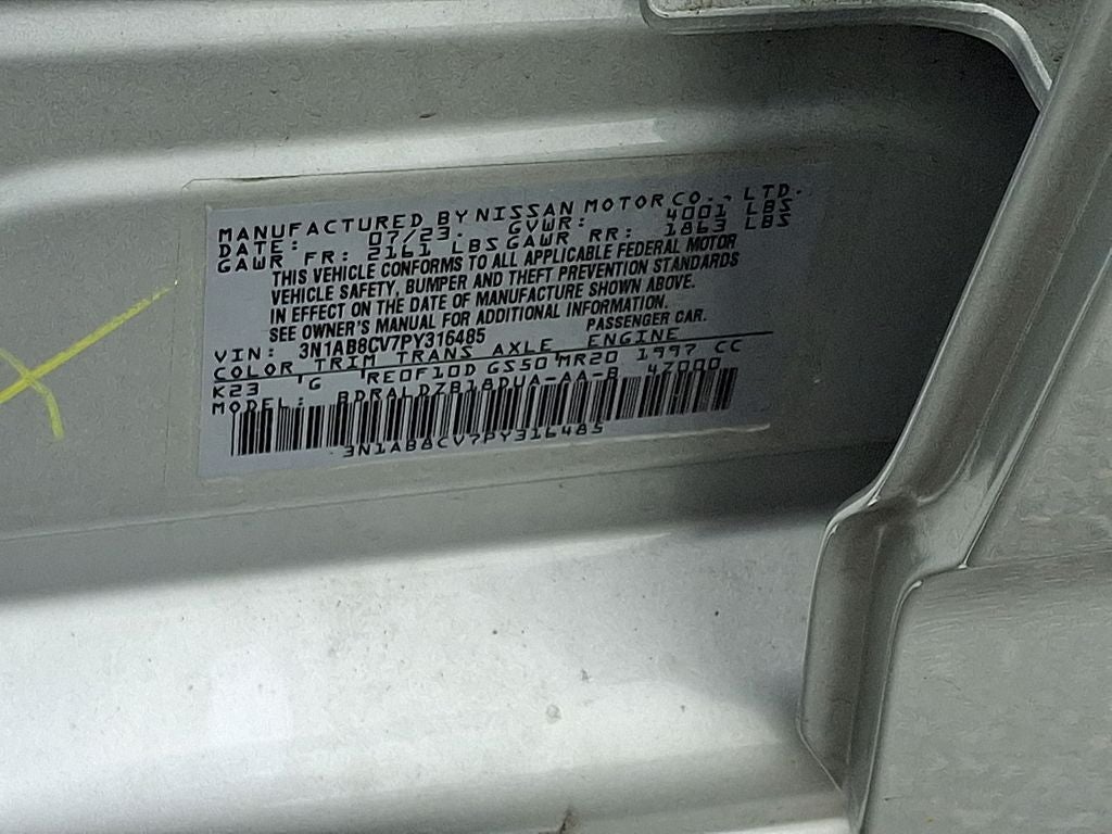 2023 Nissan Sentra SV