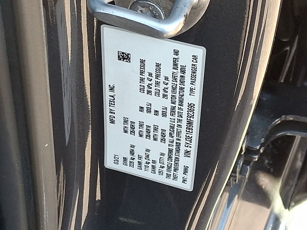 2021 Tesla Model 3 Long Range
