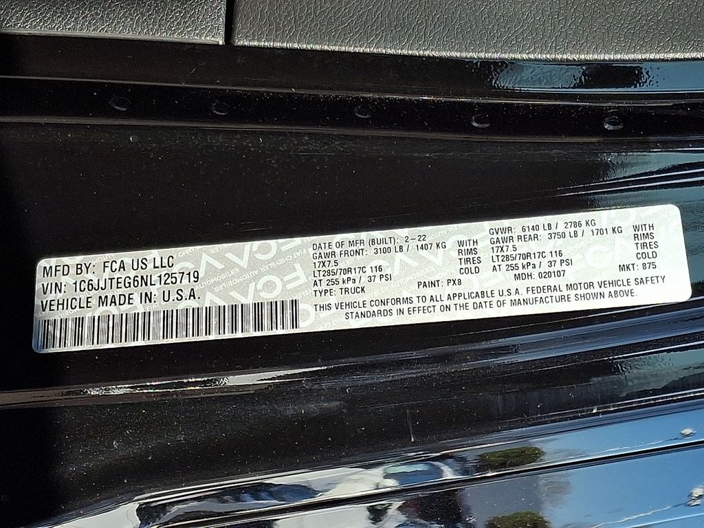 2022 Jeep Gladiator Mojave