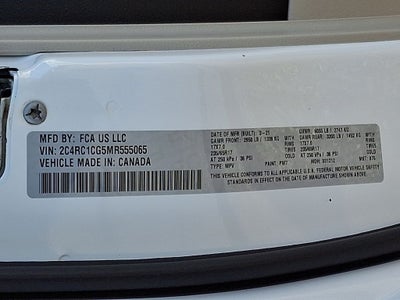 2021 Chrysler Voyager LX