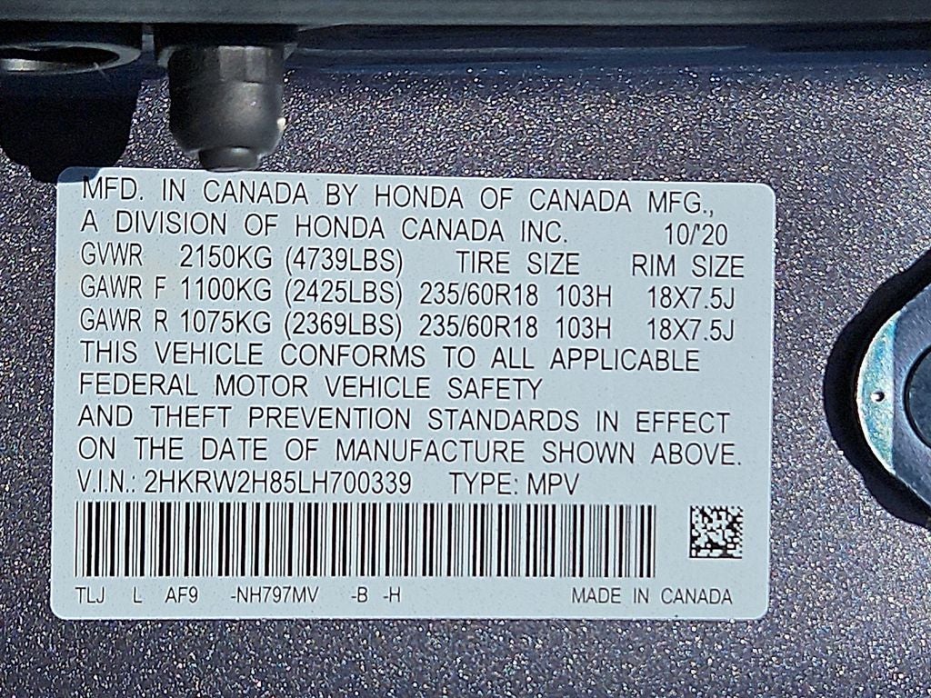 2020 Honda CR-V EX-L