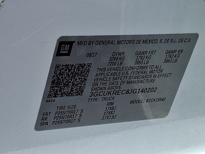 2018 Chevrolet Silverado LT