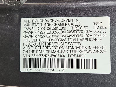2021 Honda Passport Sport