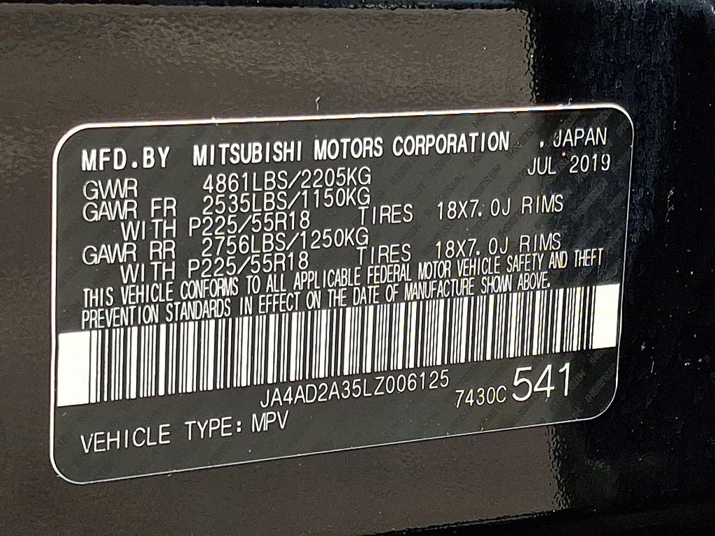 2020 Mitsubishi Outlander ES