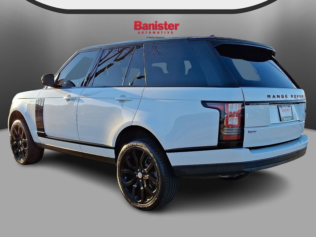 2016 Land Rover Range Rover 3.0L V6 Supercharged