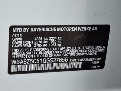 2016 BMW 3 series 328i xDrive