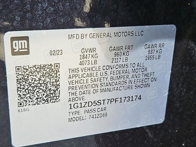 2023 Chevrolet Malibu FWD 1LT