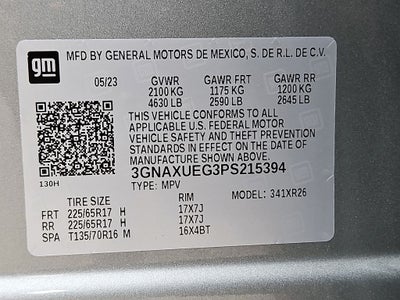 2023 Chevrolet Equinox AWD LT