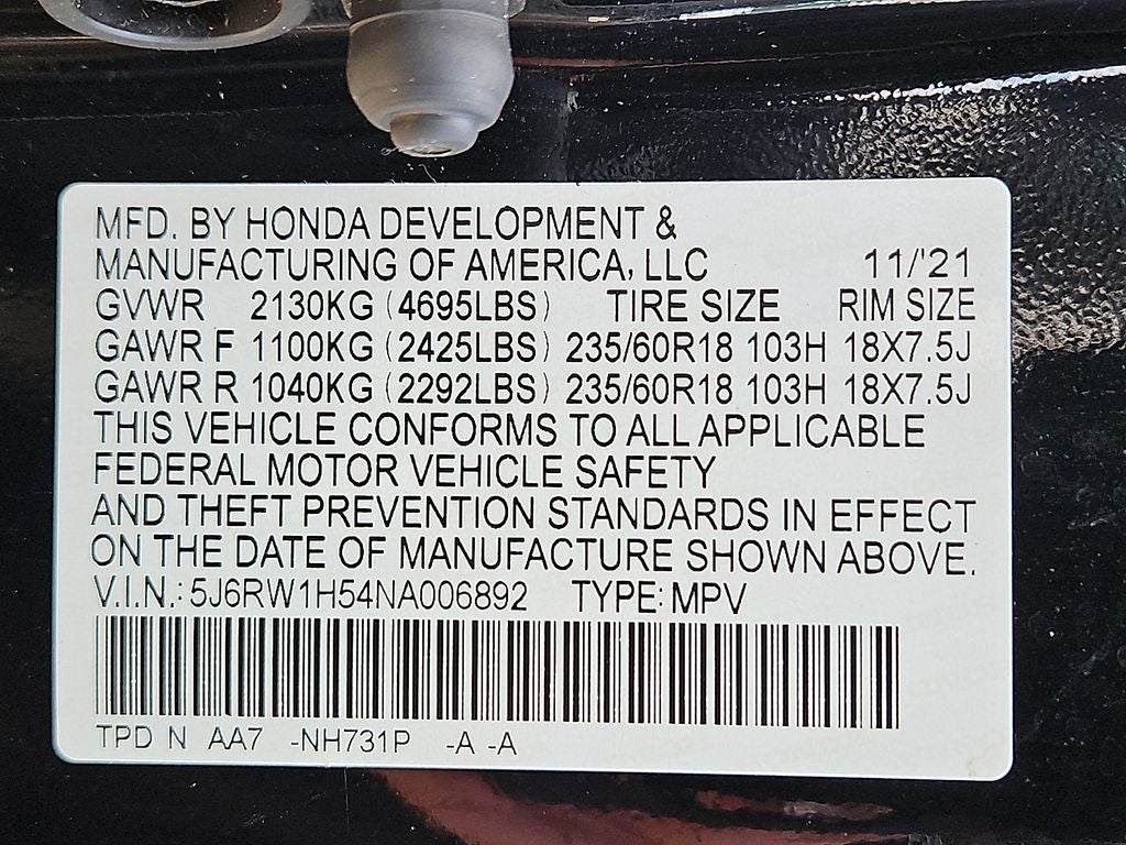 2022 Honda CR-V EX