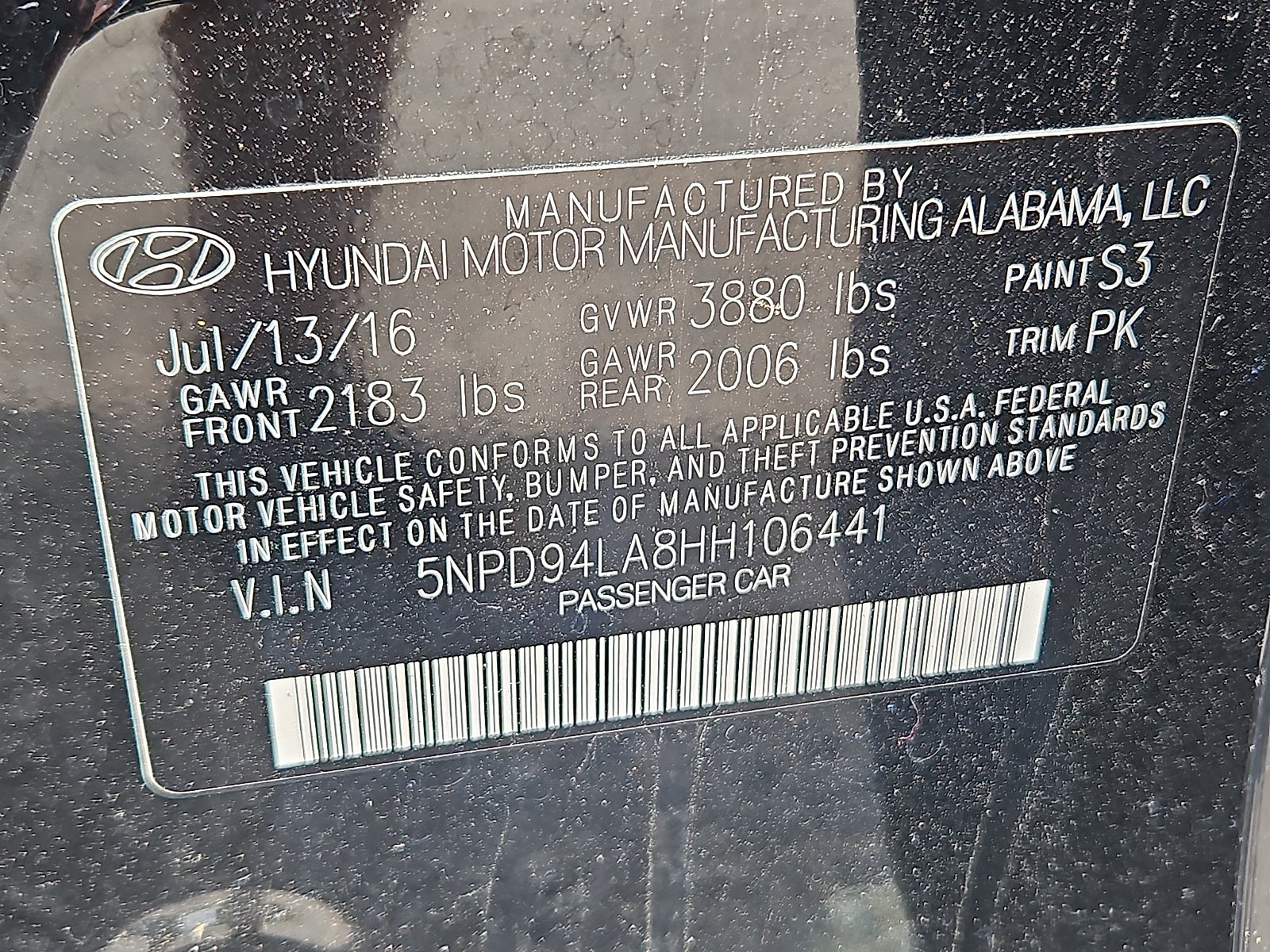 2017 Hyundai Elantra ECO