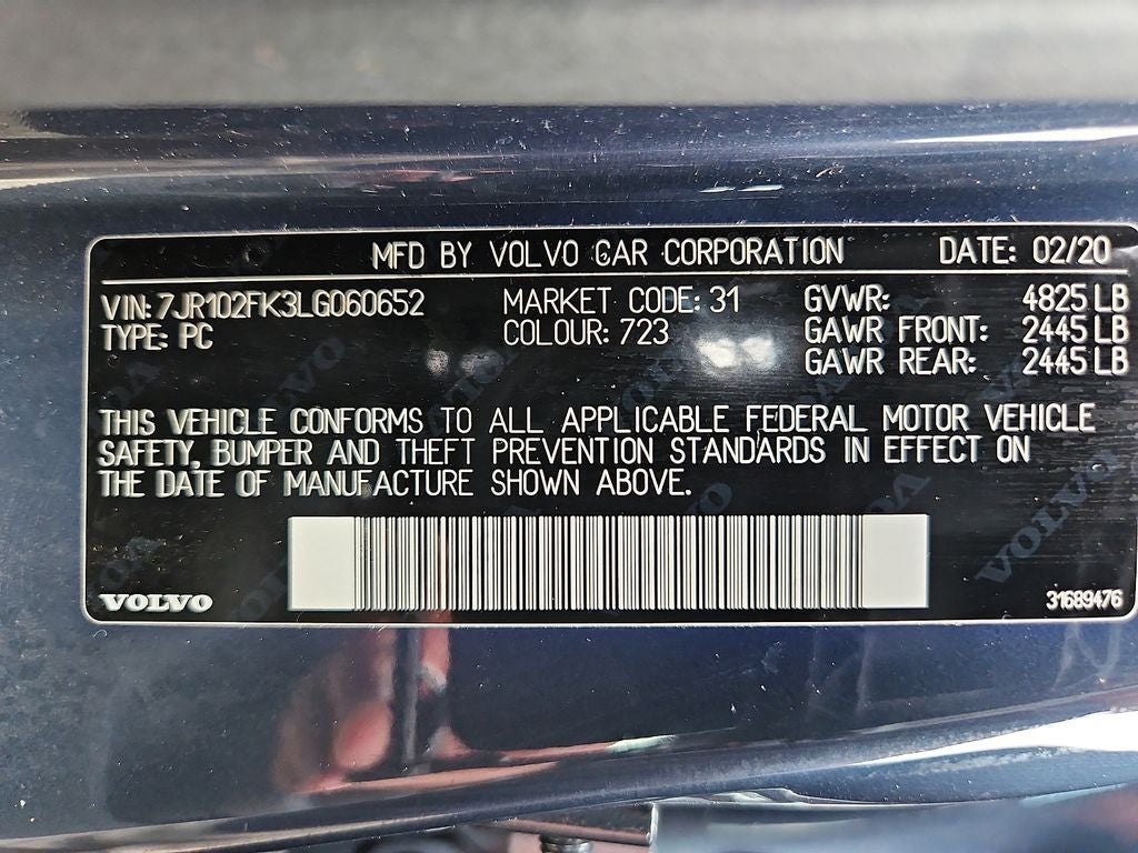 2020 Volvo S60 Momentum