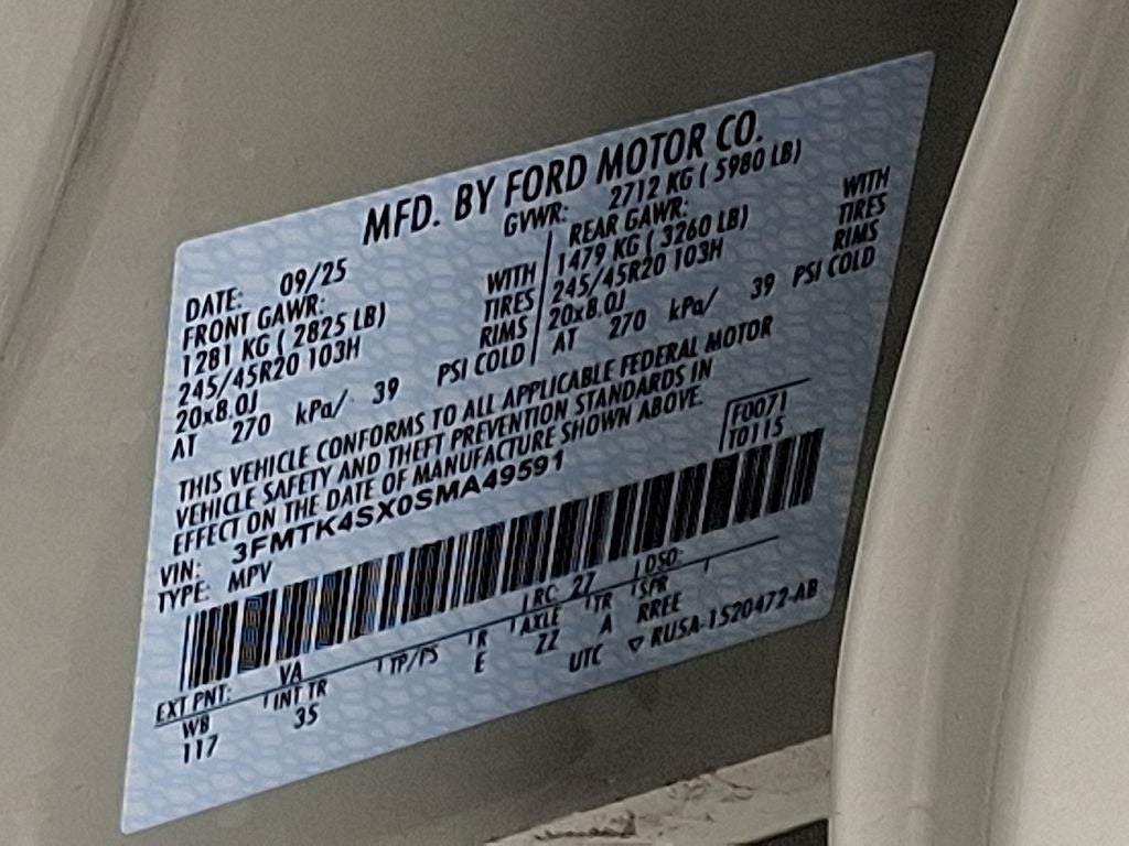 2025 Ford Mustang Mach-E GT