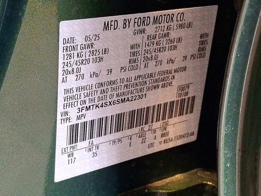 2025 Ford Mustang Mach-E GT