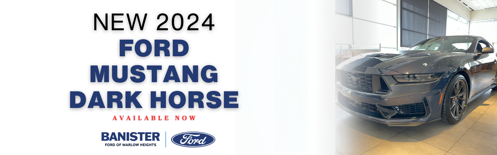 New 2024 Ford Mustang Dark Horse Edition Available Now