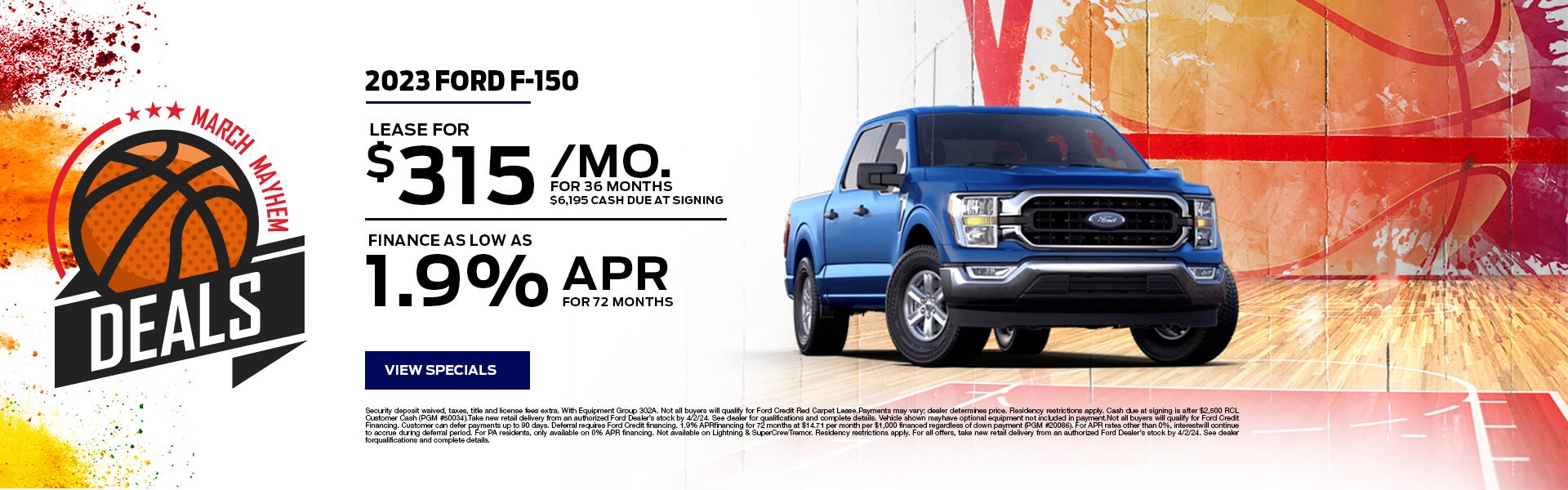 2023 Ford F-150 Offers