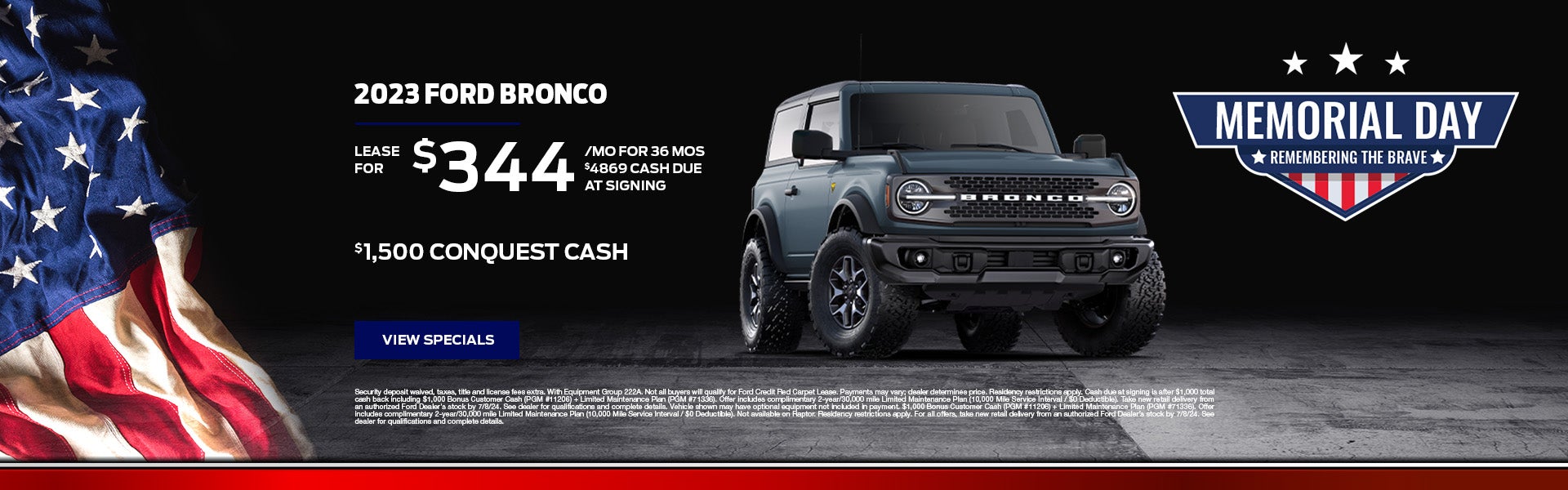 2023 Ford Bronco Special